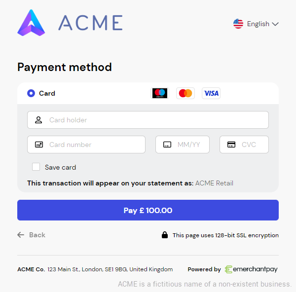 emerchantpay Web Payment Form (WPF)